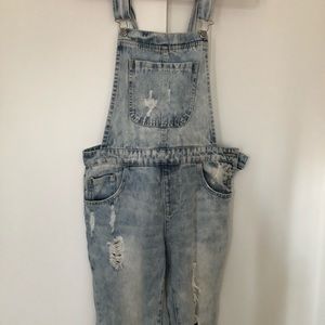 Acid Wash Overalls